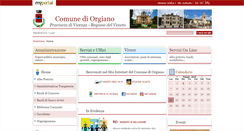 Desktop Screenshot of comune.orgiano.vi.it